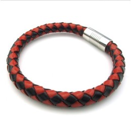 Bracciale In Pelle Di Titanio Di Qualità Eccellente, Colori Delicati E Design Abile