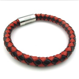 Bracciale In Pelle Di Titanio Di Qualità Eccellente, Colori Delicati E Design Abile