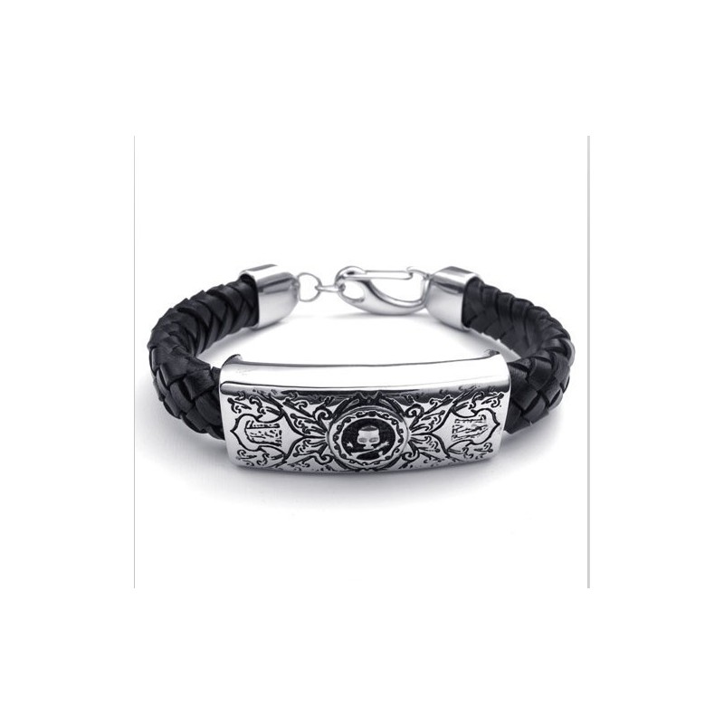 Bracciale In Pelle Di Titanio Di Eccellente Qualità, Dal Design Accattivante E Dai Colori Delicati. Bracciale In Pelle Di Titanio Di Eccellente Qualità, Dal Design Accattivante E Dai Colori Delicati.