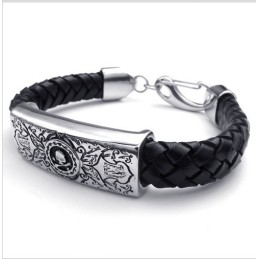 Bracciale In Pelle Di Titanio Di Eccellente Qualità, Dal Design Accattivante E Dai Colori Delicati.