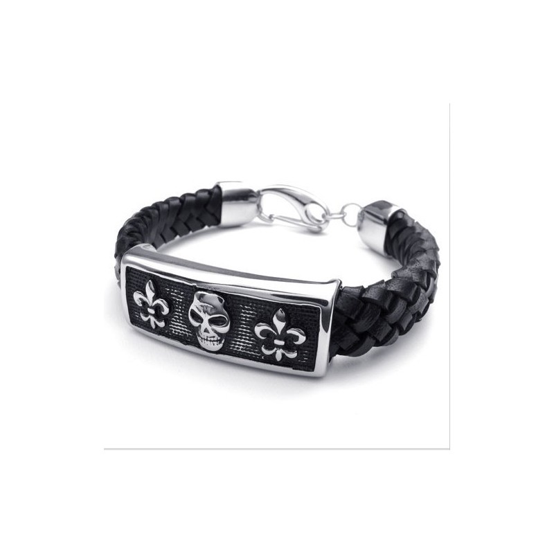 Bracciale In Pelle Di Titanio Di Qualità Eccellente, Dal Design Accattivante E Dai Colori Delicati. Bracciale In Pelle Di Titanio Di Qualità Eccellente, Dal Design Accattivante E Dai Colori Delicati.