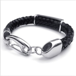 Bracciale In Pelle Di Titanio Di Qualità Eccellente, Dal Design Accattivante E Dai Colori Delicati.
