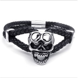 Bracciale In Pelle Di Titanio Di Eccellente Qualità, Dal Design Accattivante E Dai Colori Delicati.