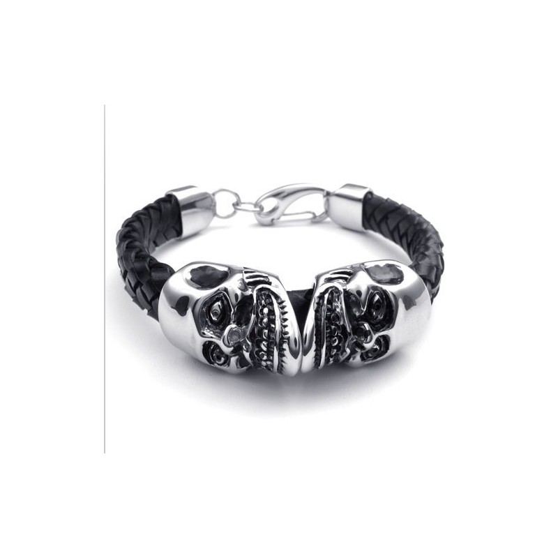 Bracciale In Pelle Di Titanio Di Qualità Affidabile, Dal Design Moderno, Dai Colori Delicati Bracciale In Pelle Di Titanio Di Qualità Affidabile, Dal Design Moderno, Dai Colori Delicati