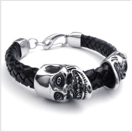 Bracciale In Pelle Di Titanio Di Qualità Affidabile, Dal Design Moderno, Dai Colori Delicati