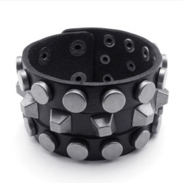 Bracciale In Pelle Di Titanio Di Eccellente Qualità, Dal Design Moderno, Dai Colori Delicati