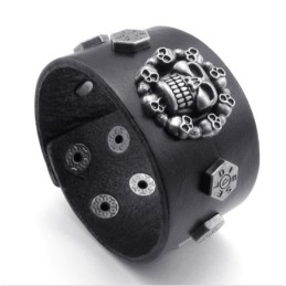 Bracciale In Pelle Di Titanio Di Qualità Affidabile, Dal Design Accattivante, Dai Colori Delicati