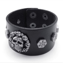 Bracciale In Pelle Di Titanio Di Qualità Affidabile, Dal Design Accattivante, Dai Colori Delicati