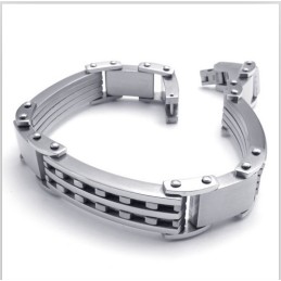Bracciale In Titanio Di Qualità Affidabile E Brillantezza Del Colore, Realizzato Con Maestria.