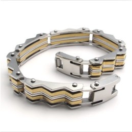 Bracciale In Titanio Di Eccellente Qualità, Brillantezza Dei Colori E Design Abile