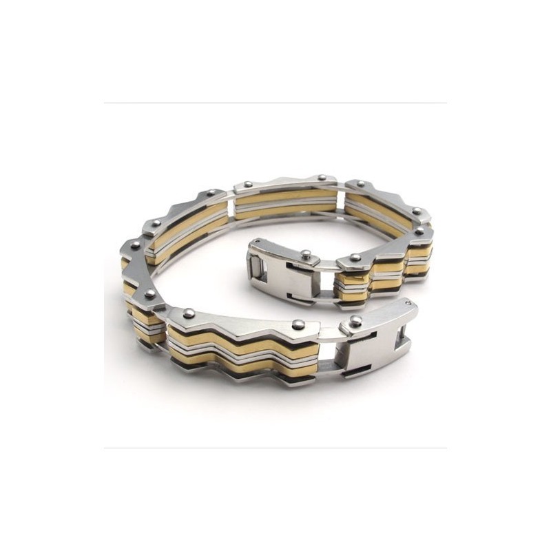 Bracciale In Titanio Di Eccellente Qualità, Brillantezza Dei Colori E Design Abile Bracciale In Titanio Di Eccellente Qualità, Brillantezza Dei Colori E Design Abile