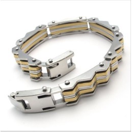 Bracciale In Titanio Di Eccellente Qualità, Brillantezza Dei Colori E Design Abile