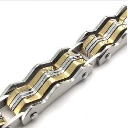 Bracciale In Titanio Di Eccellente Qualità, Brillantezza Dei Colori E Design Abile