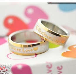 Anello In Titanio Endless Love