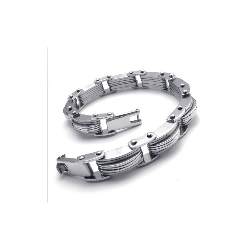 Bracciale In Titanio Di Qualità Affidabile E Brillantezza Del Colore, Realizzato Con Maestria. Bracciale In Titanio Di Qualità Affidabile E Brillantezza Del Colore, Realizzato Con Maestria.