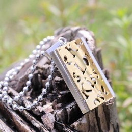 Bacio D'Amore - Regali Per Il Tuo Ragazzo - Collana Con Ciondolo In Titanio