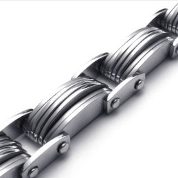 Bracciale In Titanio Di Qualità Affidabile E Brillantezza Del Colore, Realizzato Con Maestria.