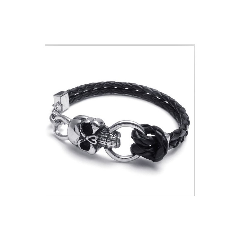 Bracciale In Pelle Di Titanio Di Qualità Stabile, Colori Delicati E Design Abile Bracciale In Pelle Di Titanio Di Qualità Stabile, Colori Delicati E Design Abile