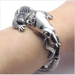Bracciale In Titanio Di Qualità Eccellente, Brillantezza Dei Colori E Design Moderno