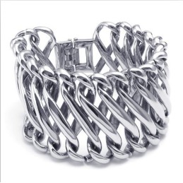 Bracciale In Titanio Di Qualità Affidabile, Forma Elegante E Brillantezza Del Colore