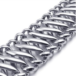 Bracciale In Titanio Di Qualità Affidabile, Forma Elegante E Brillantezza Del Colore