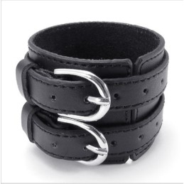 Manifattura Abile, Colori Delicati, Qualità Affidabile, Bracciale In Pelle Di Titanio