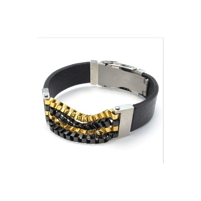 Design Accattivante, Bellissimi Colori, Bracciale In Pelle Di Titanio Di Ottima Qualità Design Accattivante, Bellissimi Colori, Bracciale In Pelle Di Titanio Di Ottima Qualità