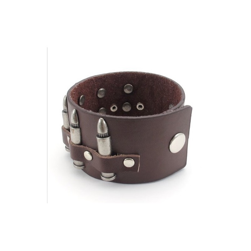 Manifattura Abile, Colori Delicati, Qualità Affidabile, Bracciale In Pelle Di Titanio