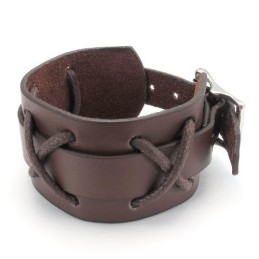 Manifattura Abile, Colori Delicati, Qualità Affidabile, Bracciale In Pelle Di Titanio