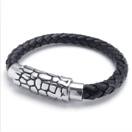 Bracciale In Pelle Di Titanio Di Qualità Affidabile, Dal Design Moderno, Dai Colori Delicati