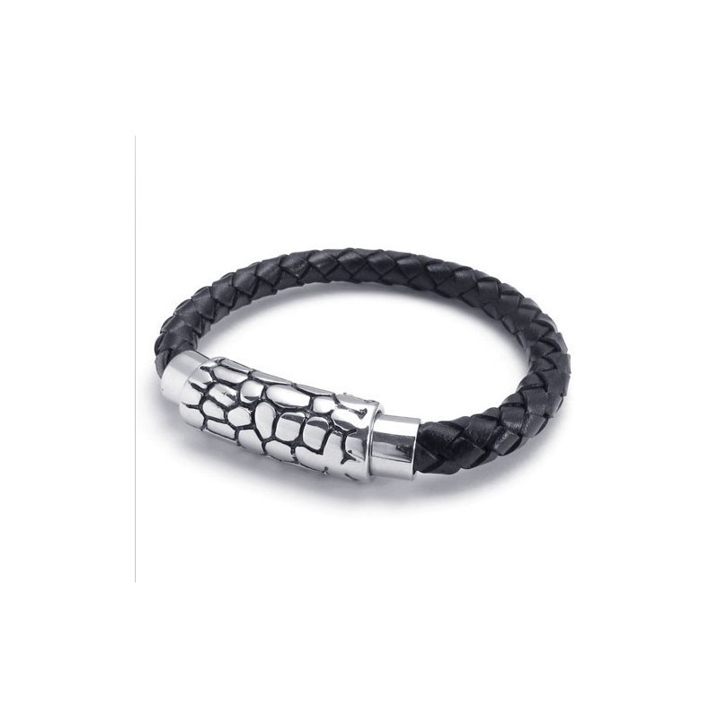 Bracciale In Pelle Di Titanio Di Qualità Affidabile, Dal Design Moderno, Dai Colori Delicati Bracciale In Pelle Di Titanio Di Qualità Affidabile, Dal Design Moderno, Dai Colori Delicati