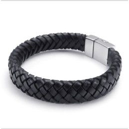 Bracciale In Pelle Di Titanio Di Qualità Stabile, Colori Delicati E Design Abile