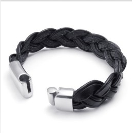 Bracciale In Pelle Di Titanio Di Qualità Stabile, Colori Delicati E Design Abile