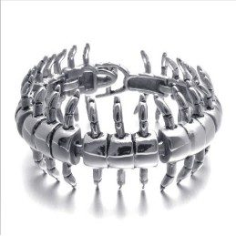 Bracciale In Titanio Di Qualità Superiore Con Brillantezza Dei Colori E Design Moderno