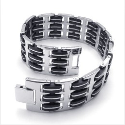 Bracciale In Titanio Di Eccellente Qualità, Forma Elegante E Colori Delicati