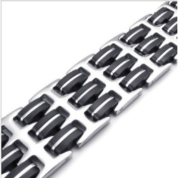 Bracciale In Titanio Di Eccellente Qualità, Forma Elegante E Colori Delicati