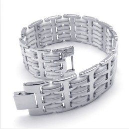 Bracciale In Titanio Di Qualità Affidabile, Colori Delicati E Lavorazione Artigianale
