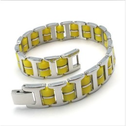 Bracciale In Titanio Di Qualità Affidabile E Brillantezza Del Colore, Realizzato Con Maestria.