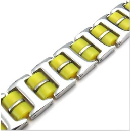 Bracciale In Titanio Di Qualità Affidabile E Brillantezza Del Colore, Realizzato Con Maestria.