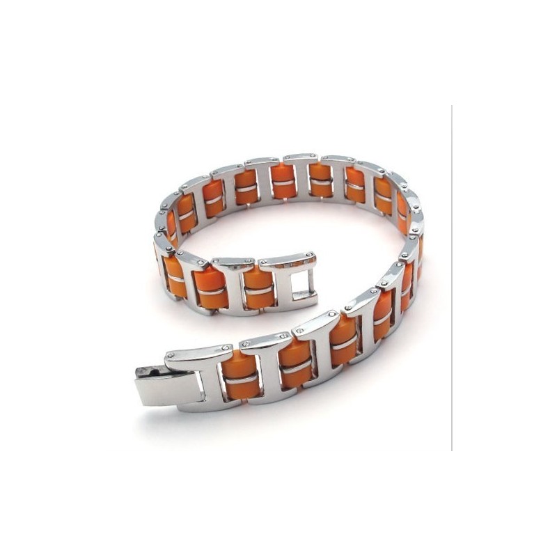 Design Accattivante, Bellissimi Colori, Bracciale In Titanio Di Ottima Qualità Design Accattivante, Bellissimi Colori, Bracciale In Titanio Di Ottima Qualità