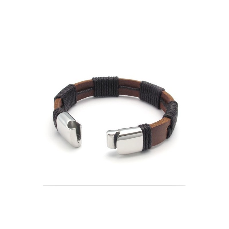 Design Abile, Bellissimi Colori, Bracciale In Pelle Di Titanio Di Qualità Affidabile Design Abile, Bellissimi Colori, Bracciale In Pelle Di Titanio Di Qualità Affidabile