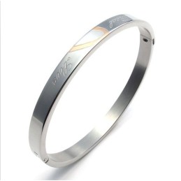 Elegante Forma, Brillantezza Del Colore, Eccellente Qualità, Bracciale In Titanio