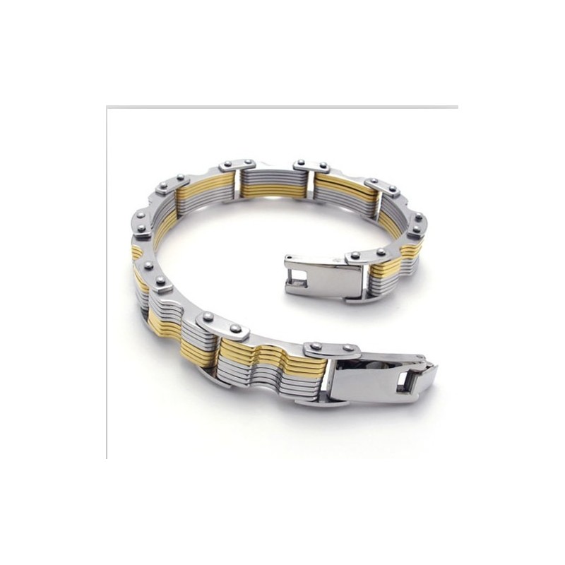 Bracciale In Titanio Di Qualità Stabile E Brillantezza Del Colore Finemente Lavorato Bracciale In Titanio Di Qualità Stabile E Brillantezza Del Colore Finemente Lavorato