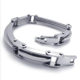 Bracciale In Titanio Di Qualità Affidabile E Brillantezza Del Colore, Realizzato Con Maestria.