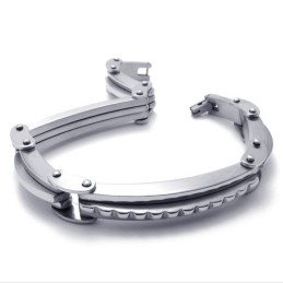 Bracciale In Titanio Di Qualità Affidabile, Dal Design Accattivante E Dai Colori Delicati.