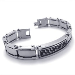 Bracciale In Titanio Di Qualità Stabile E Brillantezza Del Colore, Realizzato Con Maestria.