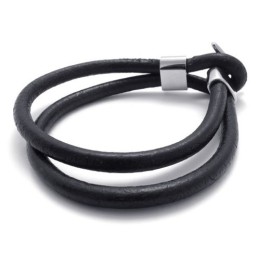 Bracciale In Pelle Di Titanio Di Qualità Affidabile, Colori Delicati E Lavorazione Artigianale