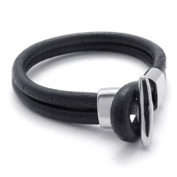 Bracciale In Pelle Di Titanio Di Qualità Affidabile, Colori Delicati E Lavorazione Artigianale