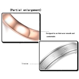 Anello In Titanio Femminile Completo Nelle Specifiche