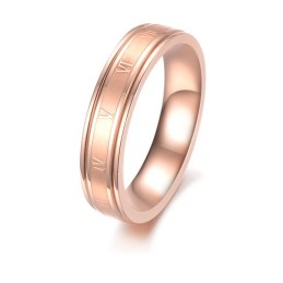 Anello Da Donna In Titanio Nero Di Qualità Affidabile